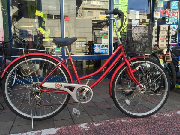 【2016年1月9日発売】 リサイクル自転車入荷！